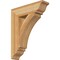 Ekena Millwork Thorton Traditional Rough Sawn Bracket, Western Red Cedar, 4"W x 16"D x 20"H BKT04X16X20THR01RWR - alternate 1
